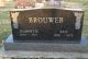 Grafsteen B Brouwer en J Vroom