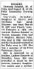Obituary Gertrude Brouwer