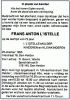Overlijdensadvertentie F A L'istelle